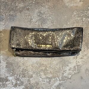 Victoria's Secret Sparkling Gold Folding Bag/Clutch